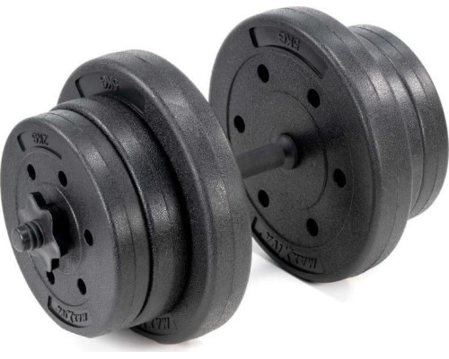 Гантелі Maxxiva D81562 бітумні 2 x 20 кг Гантелі Maxxiva D81562 бітумні 2 x 20 кг