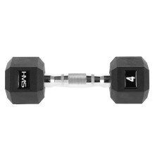Гантель шестигранна HMS HEX PRO, 4 кг