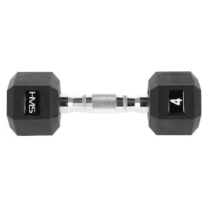 Гантель шестигранна HMS HEX PRO, 4 кг