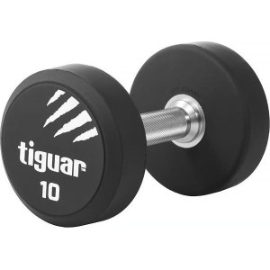 Гантель прогумована Tiguar ‎‎TI-WHPU0100 10 кг