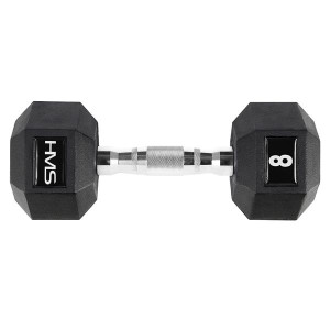 Гантель шестигранна HMS HEX PRO, 8 кг