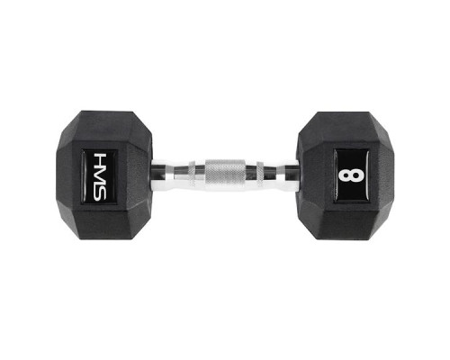 Гантель шестигранна HMS HEX PRO, 8 кг