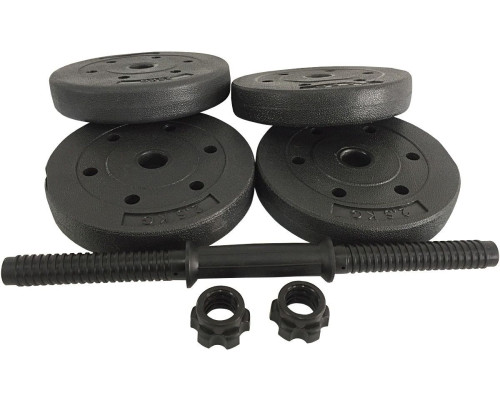 Гантель розбірна бітумна Eb Fit B/Box 10 кг Гантель розбірна бітумна Eb Fit B/Box 10 кг