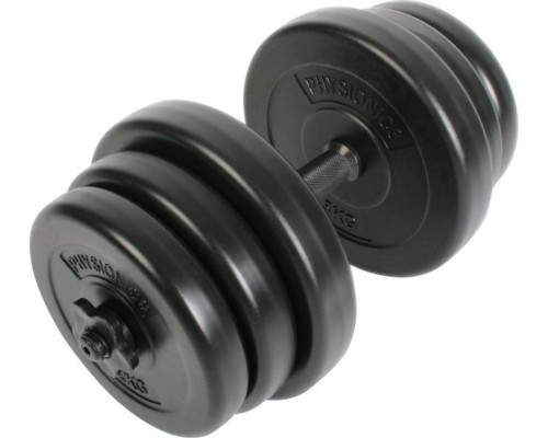 Гантель Physionics JG79334 бітумна 1 х 20 кг Гантель Physionics JG79334 бітумна 1 х 20 кг