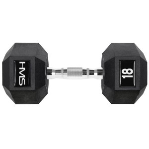 Гантель шестигранна HMS HEX PRO, 18 кг