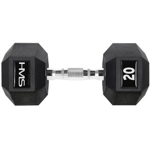 Гантель шестигранна HMS HEX PRO, 20 кг