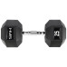 Гантель шестигранна HMS HEX PRO, 25 кг