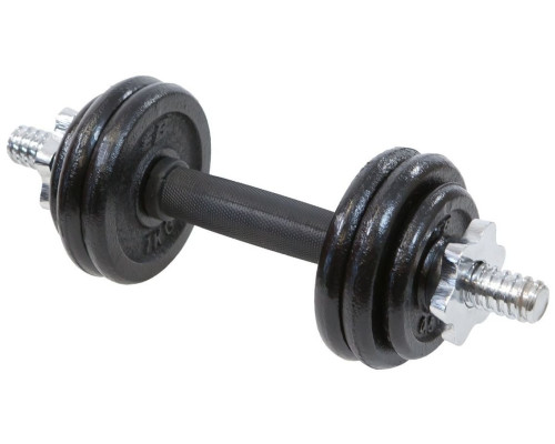 Гантель розбірна чавунна Eb Fit 7 кг Гантель розбірна чавунна Eb Fit 7 кг