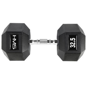 Гантель шестигранна HMS HEX PRO 32,5 кг