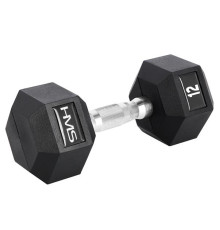 Гантель шестигранна HMS HEX PRO, 12 кг