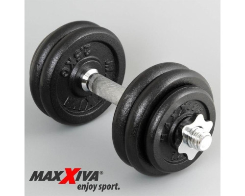 Гантелі Maxxiva D83766 чавунні 2 x 15 кг Гантелі Maxxiva D83766 чавунні 2 x 15 кг