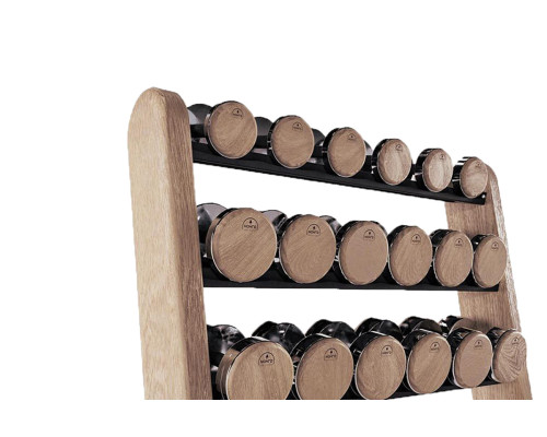 Гантелі з підставкою NOHRD Oak Vintage Гантелі з підставкою NOHRD Oak Vintage