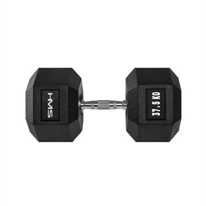 Гантель шестигранна HMS HEX PRO 37,5 кг