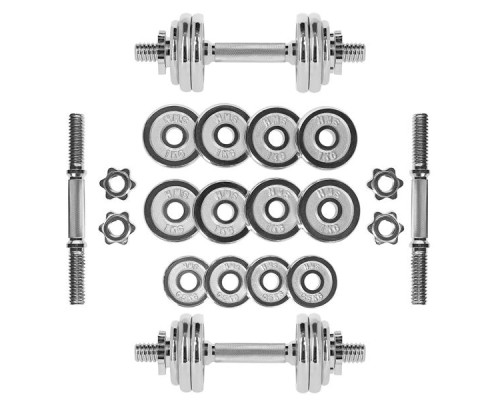 Гантелі розбірні в кейсі HMS STC15, 15 кг