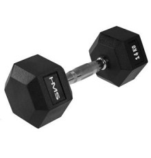 Гантель шестигранна HMS HEX PRO, 14 кг