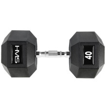 Гантель шестигранна HMS HEX PRO 40 кг