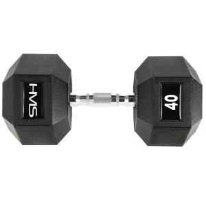 Гантель шестигранна HMS HEX PRO 40 кг