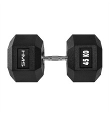 Гантель шестигранна HMS HEX PRO 45 кг