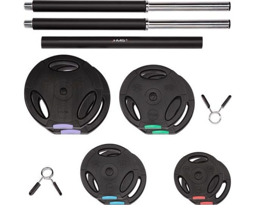 Гантель HMS бітумна 1 х 42 кг Гантель HMS бітумна 1 х 42 кг