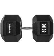 Гантель шестигранна HMS HEX PRO 60 кг