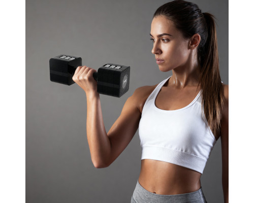 Гантелі розбірні HMS HL02 2 x 5 кг, чорні