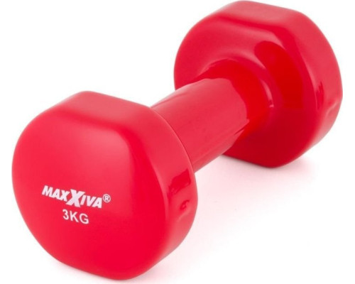 Гантелі Maxxiva D85016 вінілові 2 x 3 кг Гантелі Maxxiva D85016 вінілові 2 x 3 кг