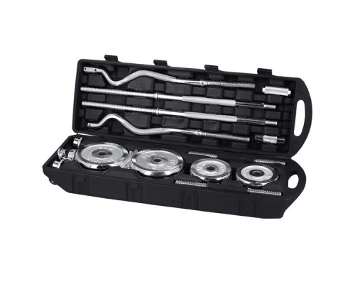 Гантелі розбірні в кейсі HMS STC55, 55 кг