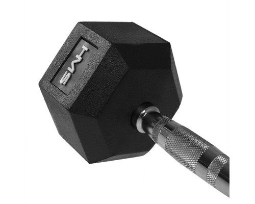 Гантель шестигранна HMS HEX PRO, 50 кг
