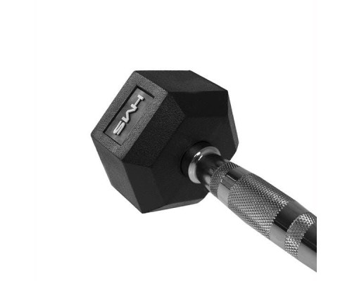 Гантель HMS Hex Pro прогумована 1 х 18 кг Гантель HMS Hex Pro прогумована 1 х 18 кг