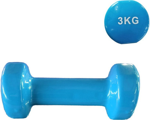 Sportech Гантелі вінілові 3 кг сині Sportech Гантелі вінілові 3 кг сині