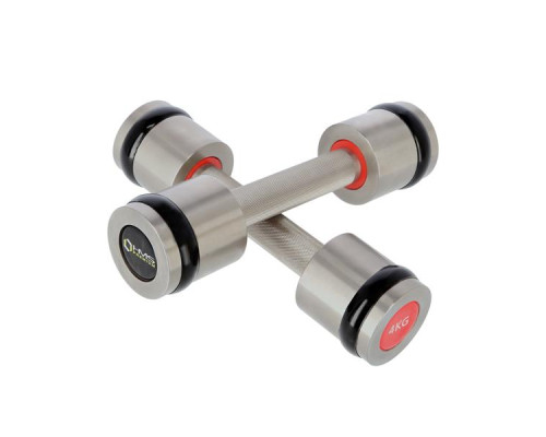 Хромована гантель 2 x 4 кг HMS HH04 PREMIUM Хромована гантель 2 x 4 кг HMS HH04 PREMIUM