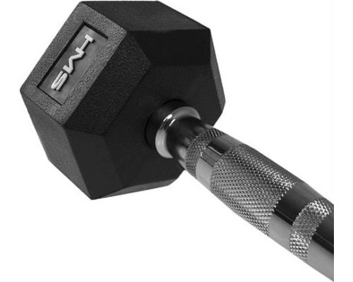 Гантель HMS Hex Pro прогумована 1 х 20 кг Гантель HMS Hex Pro прогумована 1 х 20 кг
