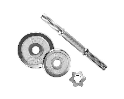 Гантелі розбірні у кейсі HMS STC20, 20 кг Гантелі розбірні у кейсі HMS STC20, 20 кг