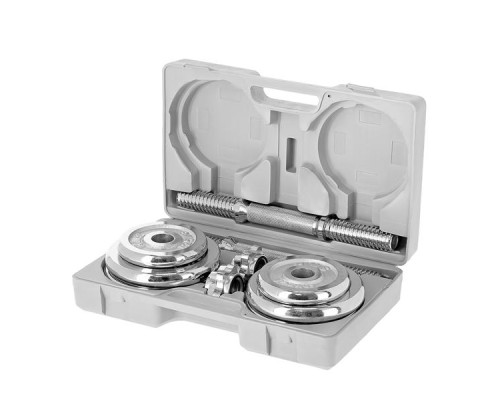 Гантелі розбірні у кейсі HMS STC20, 20 кг Гантелі розбірні у кейсі HMS STC20, 20 кг