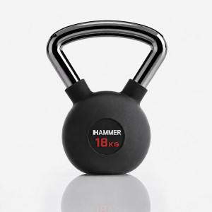 Гиря прогумована Hammer 18 кг