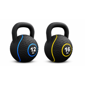 Гирі прогумовані Gorilla Sports 12 кг, 16 кг