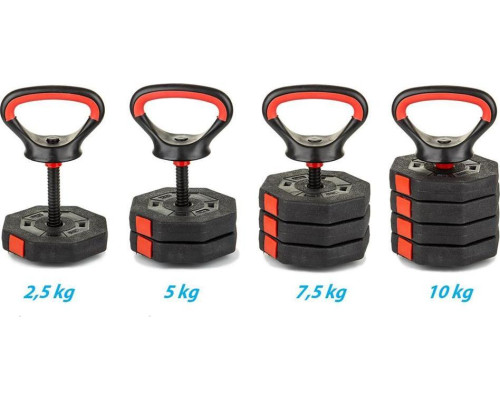 Композитна гиря 10 кг (4X2,5 кг) Eb Fit Композитна гиря 10 кг (4X2,5 кг) Eb Fit
