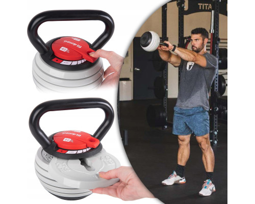 Гиря Fit4Med Kettlebell Ball чавунна, регульована 3,5-18,1 Гиря Fit4Med Kettlebell Ball чавунна, регульована 3,5-18,1