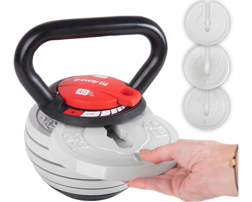 Гиря Fit4Med Kettlebell Ball чавунна, регульована 3,5-18,1 Гиря Fit4Med Kettlebell Ball чавунна, регульована 3,5-18,1