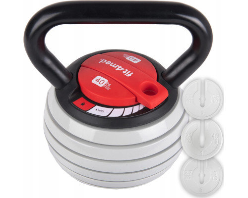 Гиря Fit4Med Kettlebell Ball чавунна, регульована 3,5-18,1 Гиря Fit4Med Kettlebell Ball чавунна, регульована 3,5-18,1