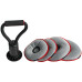 Гиря м'яка розбірна MASTER Soft-Bell 0,5 - 9,5 кг