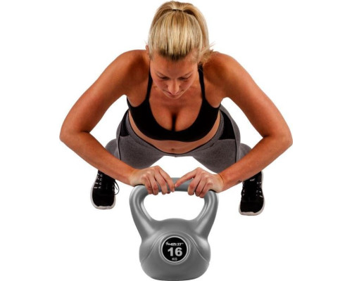 Гиря Movit Kettlebell Dumbbell сіра - 12 кг Гиря Movit Kettlebell Dumbbell сіра - 12 кг