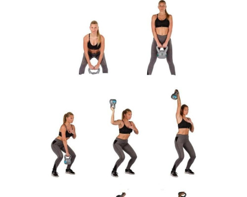 Гиря Movit Kettlebell Dumbbell сіра - 12 кг Гиря Movit Kettlebell Dumbbell сіра - 12 кг
