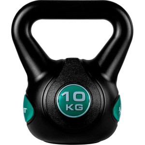 Гиря Movit Kettlebell - 10 кг, чорний / гас