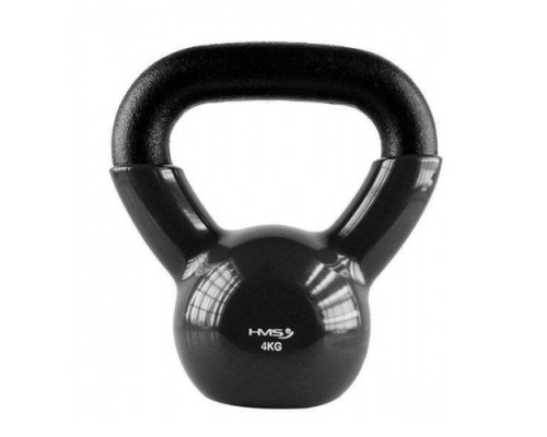 Гиря чавунна HMS KNV 4 кг, чорна