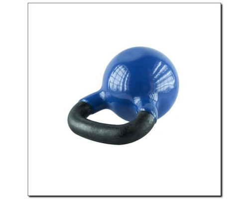 KNV04 BLUE KETTLEBELL ŻELIWNY POKRYTY WINYLEM HMS KNV04 BLUE KETTLEBELL ŻELIWNY POKRYTY WINYLEM HMS