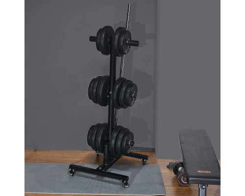 Стійка для штанг VEVOR, чорний