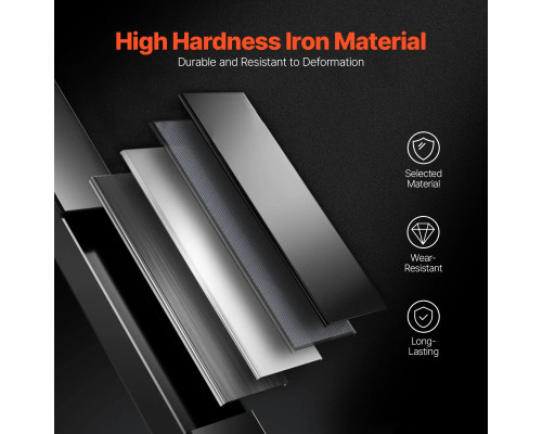 Стійка для штанг VEVOR, чорно-червоний