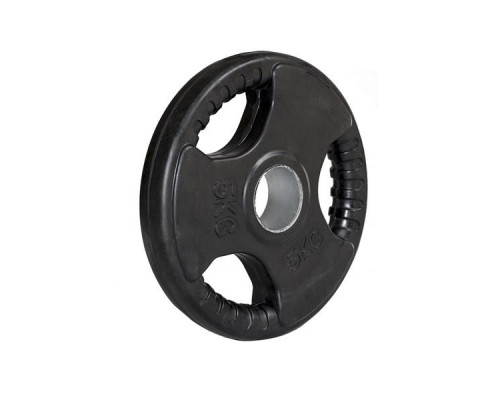 Диск олімпійський HMS TOK5 5 кг, чорний Диск олімпійський HMS TOK5 5 кг, чорний