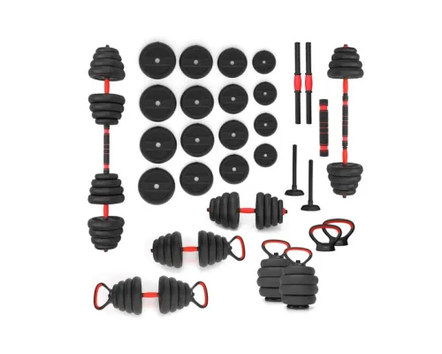 Набір ваг 6в1 30 кг HMS PRO SGN130 Набір ваг 6в1 30 кг HMS PRO SGN130